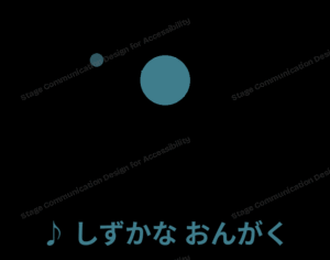 「しずかな おんがく」の例